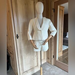 Ivory Shorts Suit. Perfect for holidays! Brand new!